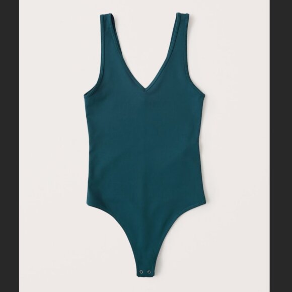 Abercrombie Butter Smooth Teal Bodysuit - Picture 3 of 3
